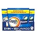 Dash Pods Detersivo Lavatrice In Capsule, 132 Lavaggi (3x44), Classico, Rimuove...