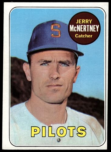 1969 Topps #534 Jerry McNertney Seattle Pilots (Baseball Card) VG/EX Pilots