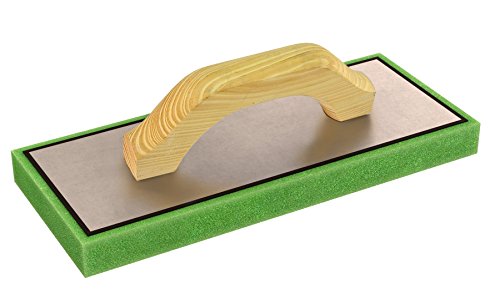 Bon Tool 83-104 Green Foam Float - 5" X 12" X 1" - Wood Handle