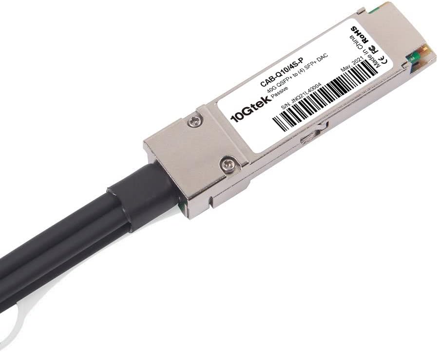 Nеw Dеаl 40G QSFP+ to 4xSFP+ Breakout DAC - 40GBASE-CR4 Passive Direct Attach Copper Twinax QSFP to SFP Cable for Cisco QSFP-4SFP10G-CU5M Devices, 5-Meter(16.5ft) Prоduсt Dеаl 40G QSFP+ to 4xSFP+ Breakout DAC - 40GBASE-CR4 Passive Direct Attach Copper Twinax QSFP to SFP Cable for Cisco QSFP-4SFP10G-CU5M Devices, 5-Meter(16.5ft)