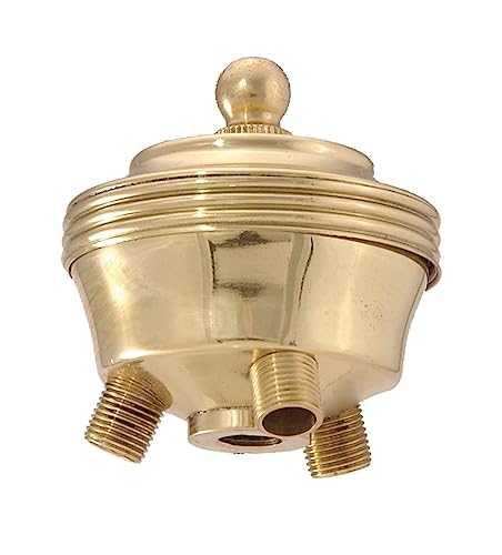 Image of B&P Lamp 3-Lite Cluster Head, 1 /8F Mount and Unfinished