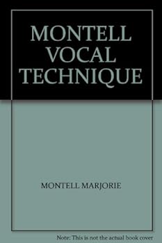 Hardcover MONTELL VOCAL TECHNIQUE Book