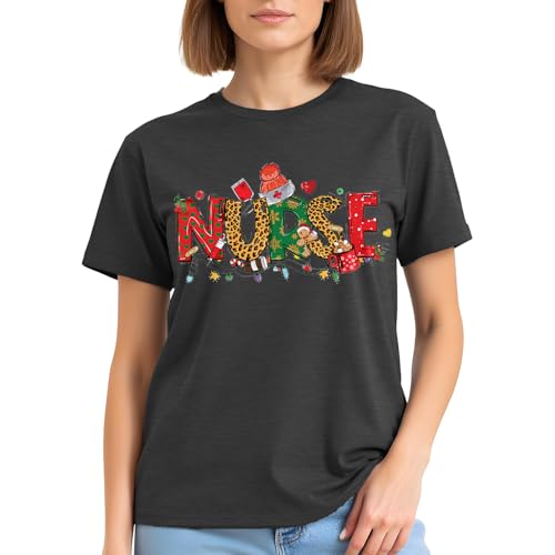Image of 4th of July Nurse Bow Shirts Women-Cute Patriotic Nurse Bow Short Sleeve American Flag Bowknot Tee Tops