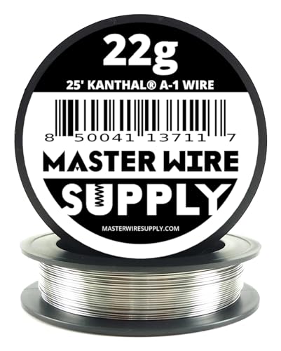 Kanthal A1-25' - 22 Gauge Wire - 25ft - 0.65mm - 0.025in - Master Wire Supply image 3