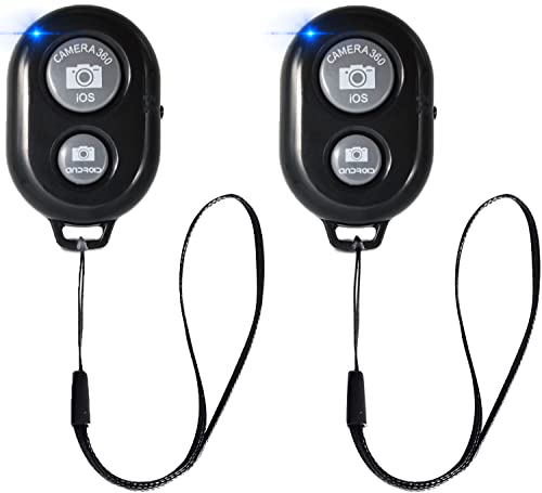 Remote Shutter for iPhone Camera, Bluetooth Remote for Android, Hands ...