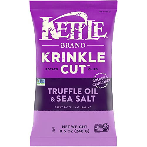 Image of Kettle Brand, Truffles Sea salt Chips, 8.5oz