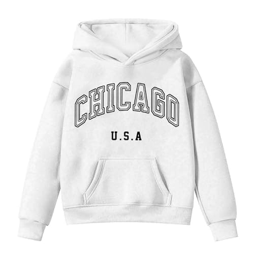 Los Angeles Hoodies For Teen Girls Y2K Trendy Cute Long Sleeve Letter Sweatshirts Hooded Pullover Tops With Pockets3