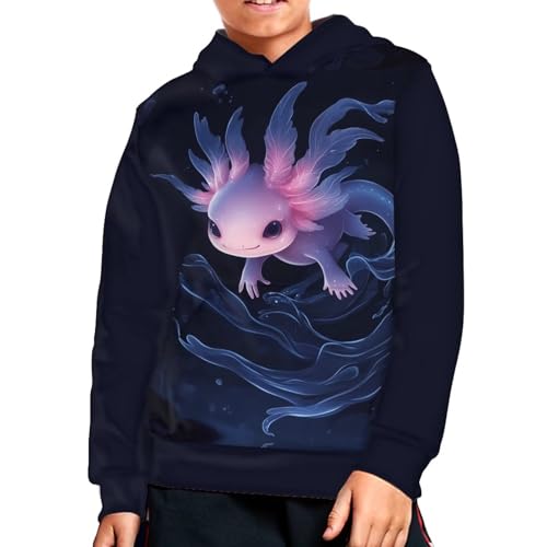POLERO Galaxy Hoodie Boys' Hoodies 6-16 Years Sweatshirt Long Sleeve Comfy Pullover Top for Girls