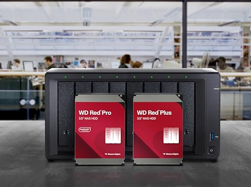 Image of WD Red Plus 4TB NAS 3.5 inch Internal Hard Drive - 5400 RPM, SATA 6 Gb /s, CMR, 256MB Cache