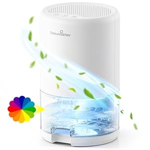 Dognnak H2105 Elektrischer Luftentfeuchter mit LED-Licht