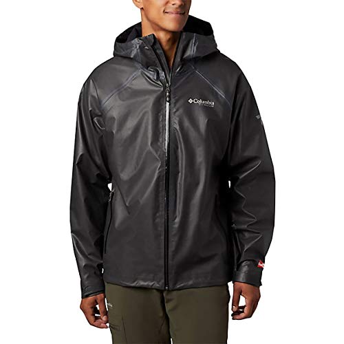Columbia Titanium Outdry Ex Reign Jacket - Men's Black Heather, M