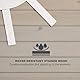 MidWest Homes for Pets Eillo Hundehütte aus Holz für den AuÃŸenbereich, klappbar, ohne Werkzeug zur Montage | Hundehütte ideal für kleine Hunderassen, beige (12EWDH-S)