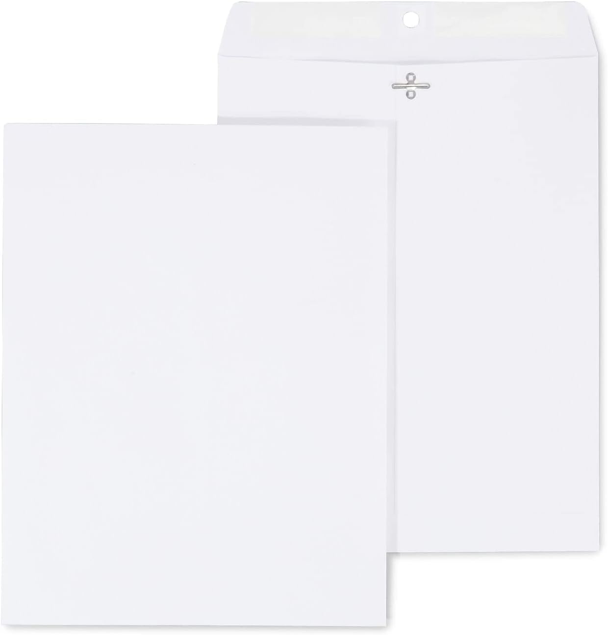 Staples? 10" x 13" White Wove Clasp Envelopes, 100/Box