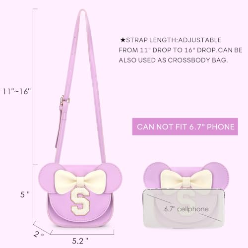 Image of mibasies Toddler Purse Gifts for Girls: 3 Year Old Girl Gifts, Girl Toys Purse Set