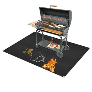 Under Grill Mat for Outdoor Grillin...