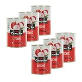 Chao An Lot 6x Litchis Au Sirop - Boîte 567g CHAO'A