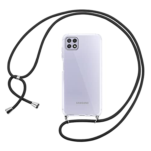 Vauki Cover per Samsung Galaxy A22 5G con Cordino