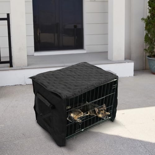 Housse de cage pour chien intérieur S - Tissu matelassé résistant à l'eau - 2