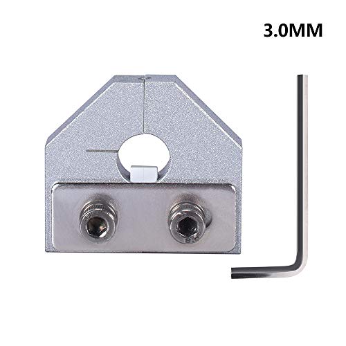 BIQU DIRECT - Conector de soldadura de filamentos para impresoras 3D 3D, filamento de 3 mm, material de filamento PLA ABS para Ender 3 PRO, color plateado