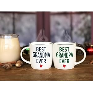 Triplegiffftedworldsbestgrandparentscoffeemugsforgrandmaandgrandpagiftsideasfromgrandkidsgrandchildrennewfirsttimegrandparentannouncementchristmasvalentinesdayceramic380ml Urban Country Home Decor Triple gifffted worlds best grandparents coffee mugs for grandma and grandpa gifts ideas from grandkids grandchildren new first time grandparent announcement christmas valentines day ceramic 380ml urban country home decor