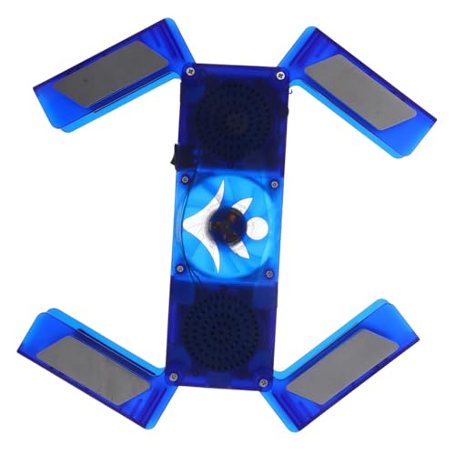 Levemolo Base portátil plegable para laptop con LED y ventilación miniatura 1