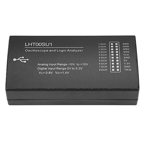 Image of Signal Generator, Multi-function LHT00SU1 Oscilloscope 2 Channel Input Virtual Oscilloscope Logic Analyzer USB Logic Analyzer