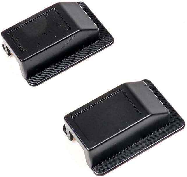 Toworldit 2pcs/Set ABS Rear Window Windshield Defogger Heating Wire Protector Cover Trim Compatible with Ford Bronco 2021-2023, Black