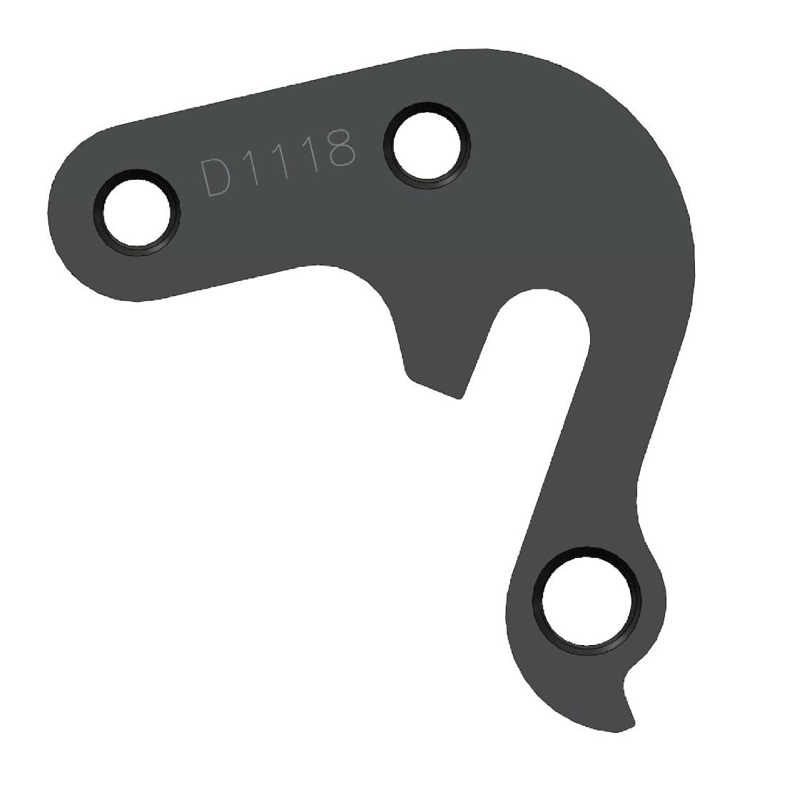 Pilo D1118 Forcellino cambio compatibile/ricambio per bici Koga, Rose, Drössiger
