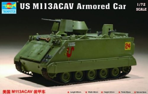トランペッター 1/72 M113ACAV Armored Car 兵員輸送車 プラモデルのサムネイル