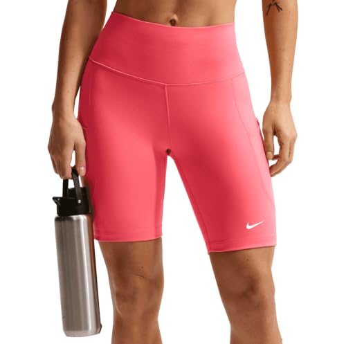 Image of Nike Women's One High-Waisted 8 inch Bike Shorts; Running and Workout Shorts