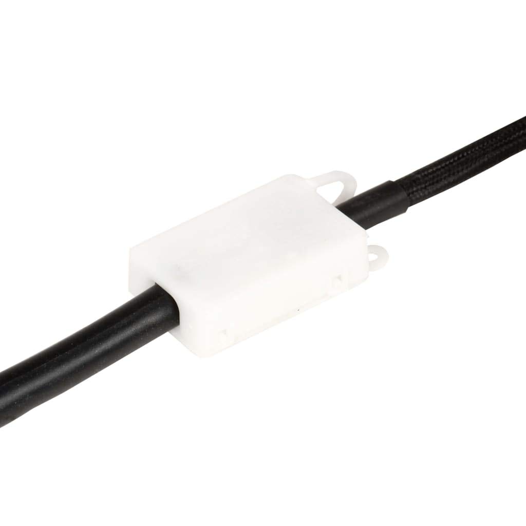 vidaXL Lampa wisząca, 25 W, biała, okrągła, 28,5 cm, E27