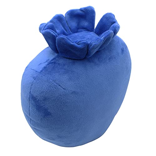 LuLezon Kawaii Blueberry Plush Stuffed Toy Soft Fruit Plushie Pillow (Medium), 7" - Image 4