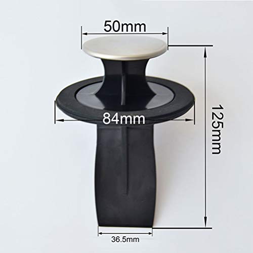Cabilock sello para desagüe de cocina plástico negro miniatura 3