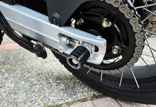 Protection de bras oscillant Aprilia Tuareg 660 absorbant les chocs en plastique rigide