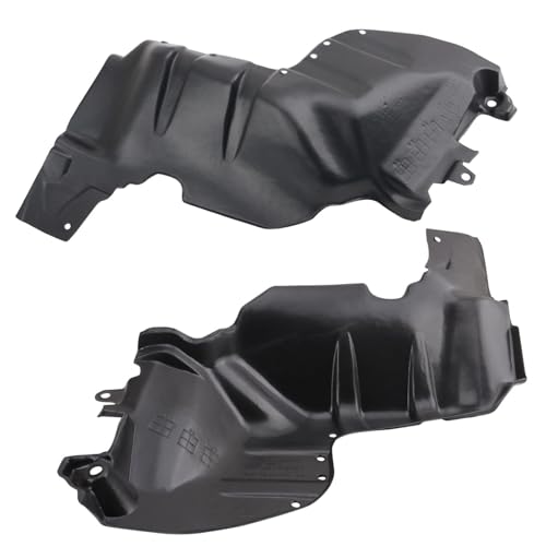 Image of TRQ Engine Splash Shield Driver & Passenger Side Compatible with 2009-2013 Subaru Forester SU1228102 SU1228103