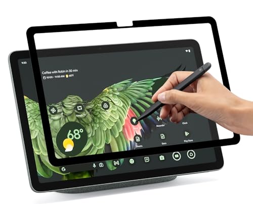 PYS Nano Paper Screen Protector for Google Pixel Tablet 11 Inch 2023, Easy Install & Detach, Anti-Glare & Blue Light, Draw and Write Like on Paper, Case Friendly, Matte Finish