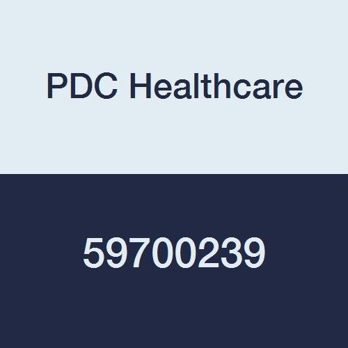 PDC Healthcare 59700239 Permanent Color Code Label, Rectangle, Black Vinyl, 7/8" Length, 3/8" Width, Pack of 1000