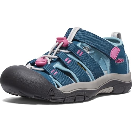 KEEN Unisex Kids Newport H2 (Toddler/Little Kid/Big Kid) Legion Blue/Hot Pink 1 Medium