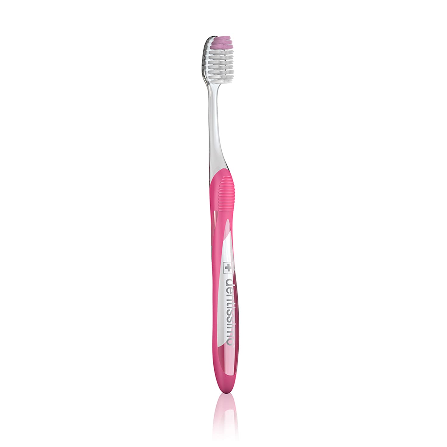 Dentissimo Premium Medium Toothbrush (Pink or Lilac/Navy Blue), 1pc