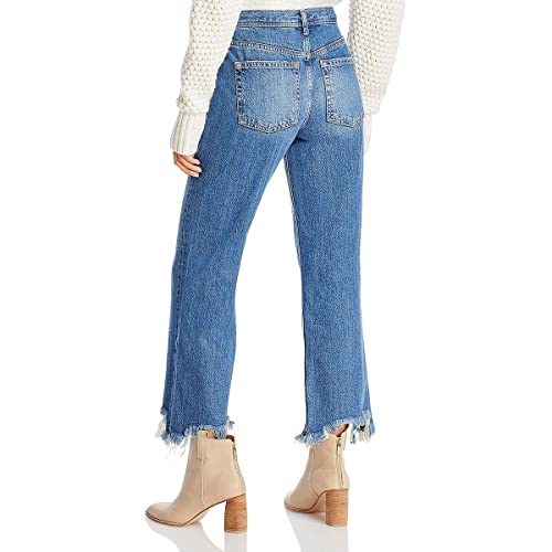 Free People Maggie Mid-Rise Straight Leg Jeans #TOP10