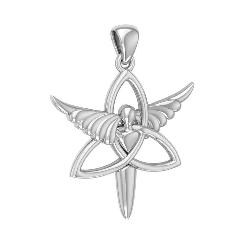 Pendentif ange de l unification Peter Stone un symbole fort de reconnexion et de paix intérieure
