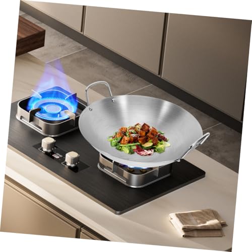 Wok alternativo para freír ahorro espacio huevo cocina miniatura 6
