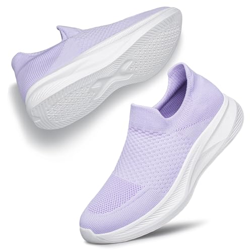 Womens Slip On Mesh Sneakers