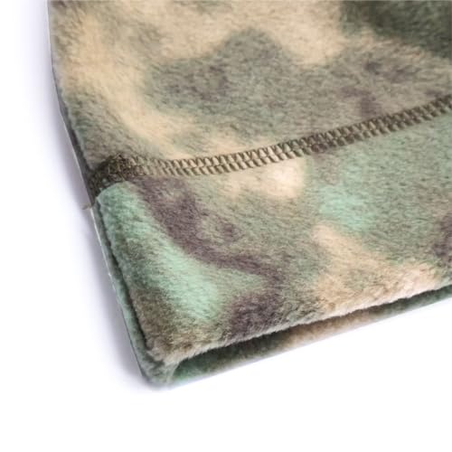 RALSPEC Camouflage Microfleece Thermal Beanie Hat Tactical Warm Fleece Military Camo Winter Skull Cap Army Airsoft Military Mens Boys - Image 5