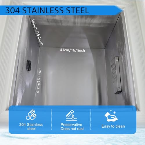 Image of -86℃ 58L Lab Freezer, Ultra Low-temp Lab Refrigerators, -40℃~-86℃ Temp Range with LED Display, Freezer for Sample, Vaccine Storage