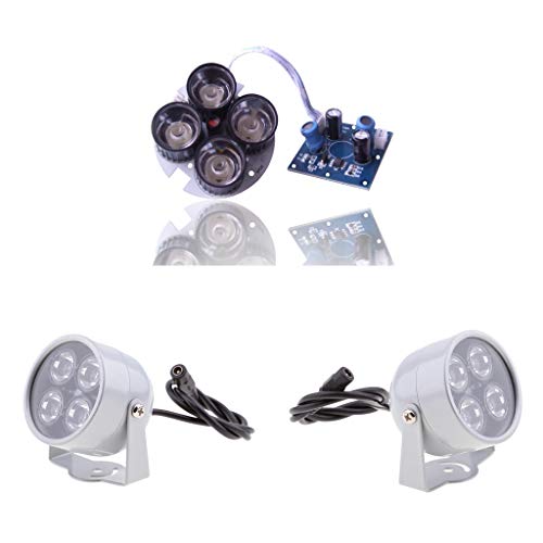 2er Array IR Strahler Infrarotlampe 4 Array LED IR Wasserdicht Im Freien