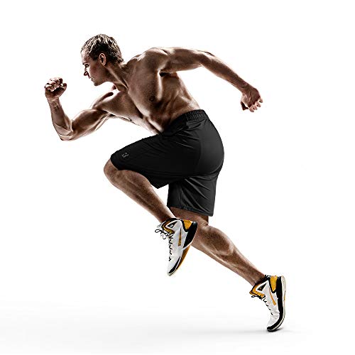 Roadbox Workout Shorts for Men Athletic Gym Running Basketball Quick Dry Short 7 Inch with Pockets for Fitness Sports 2 Pack3