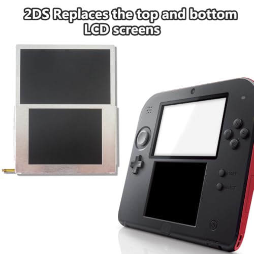 Image of Upgraded Version Replacement for Nintendo 2DS LCD Screen Display