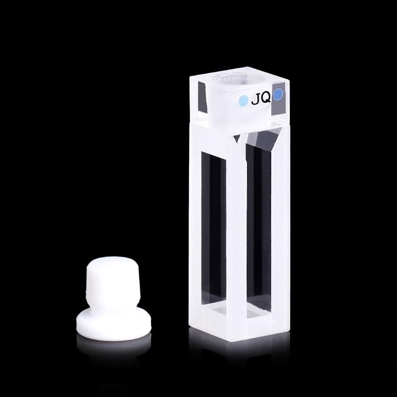 Cuvette micro-scellée fluorescente en quartz pour éliminer les fuites de liquide