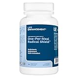 Life Enhancement One-Per-Meal Radical Shield - Multi-Antioxidant, Multivitamin and Multimineral Supplement - 84 Servings